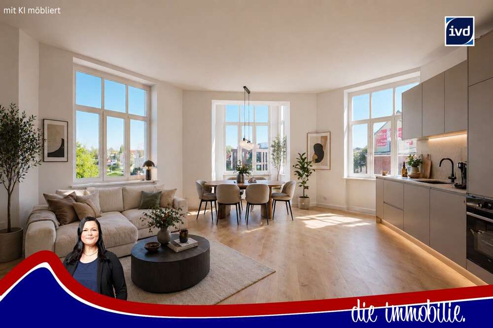 Thumbnail-Wohnung zum Mieten in Magdeburg Stadtfeld West 460,00 € 65.5 m²