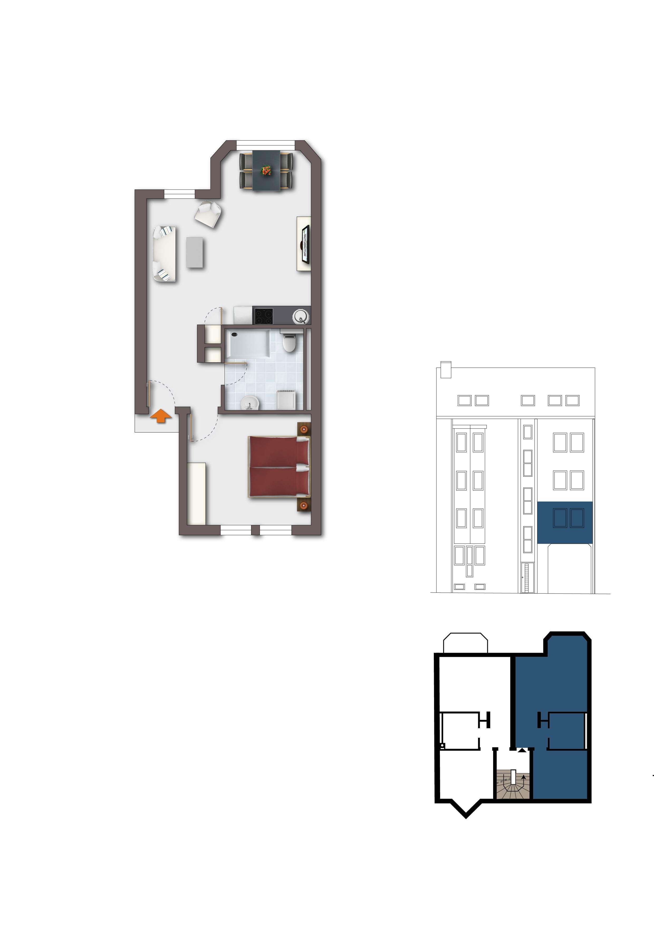Thumbnail-Wohnung zum Kaufen in Saarbrücken 94.100,00 € 49.82 m²