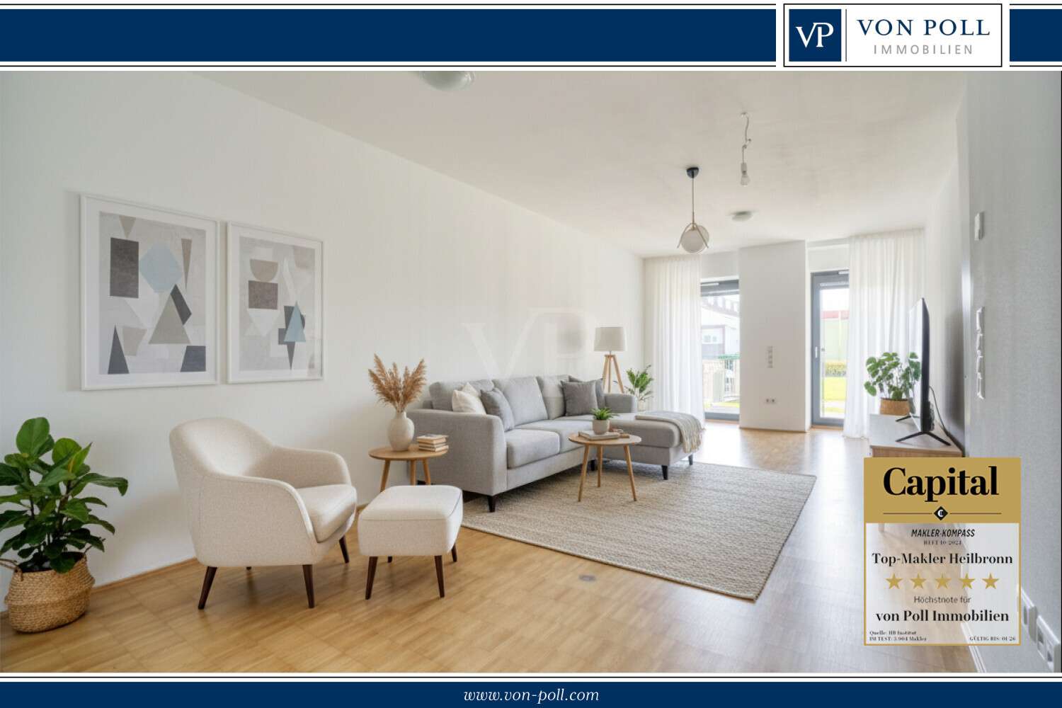 Thumbnail-Wohnung zum Kaufen in Heilbronn 326.000,00 € 72.66 m²