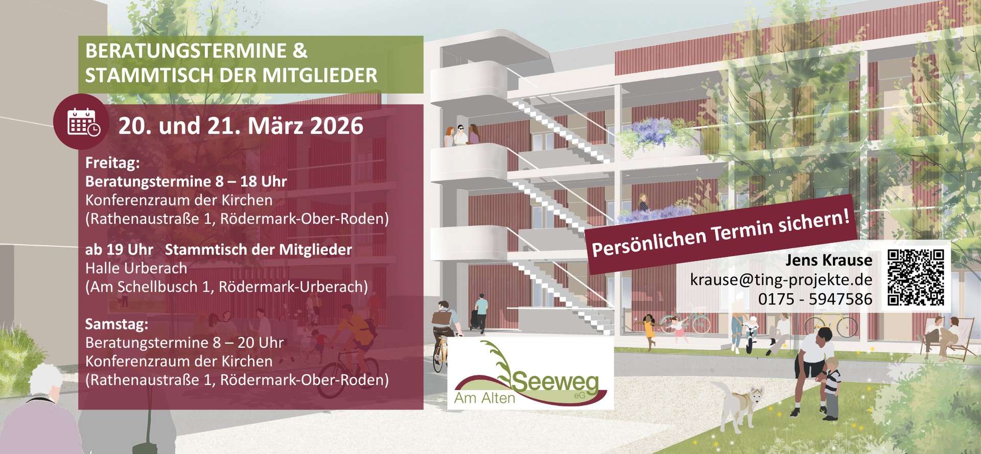 Thumbnail-Wohnung zum Mieten in Rödermark 540,00 € 74 m²