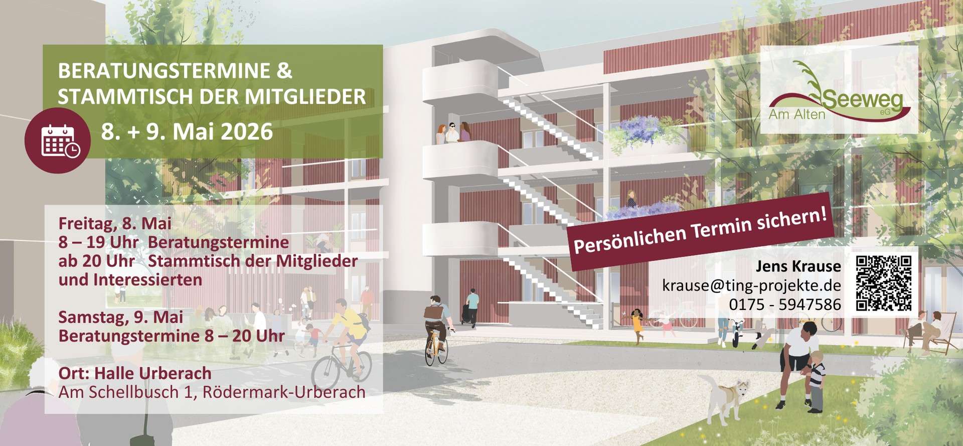 Thumbnail-Wohnung zum Mieten in Rödermark 540,00 € 74 m²