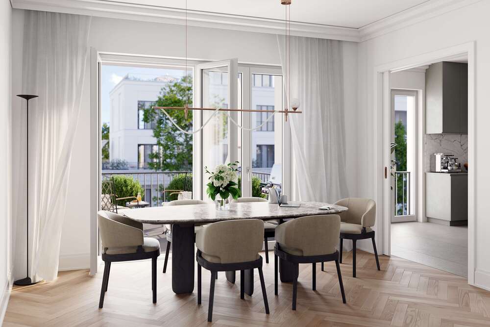 Thumbnail-Wohnung zum Kaufen in Düsseldorf - Oberkassel 1.444.500,00 € 113 m²