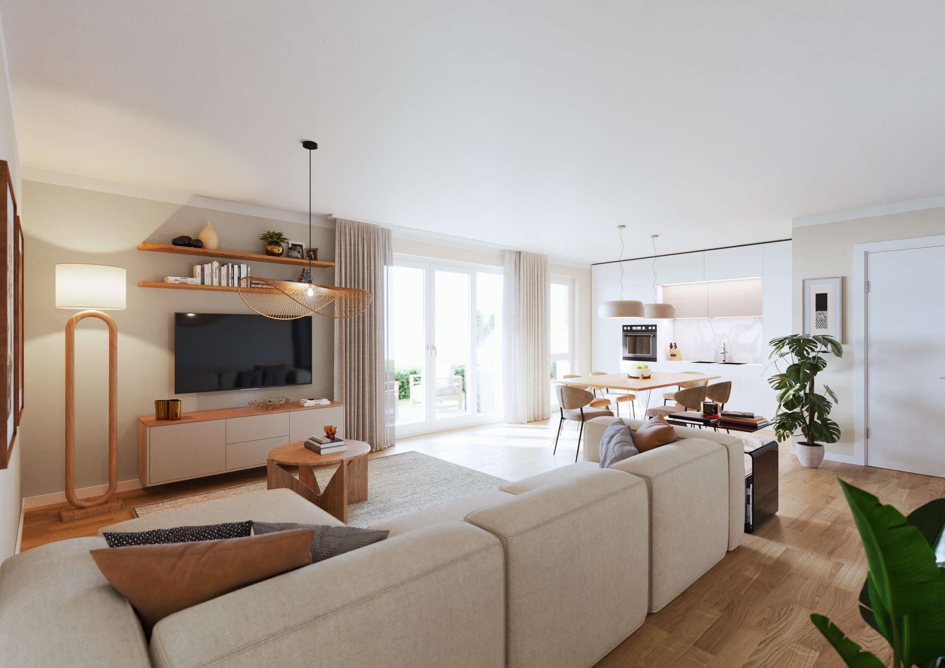 Thumbnail-Wohnung zum Kaufen in Langen (Hessen) 284.900,00 € 51.85 m²