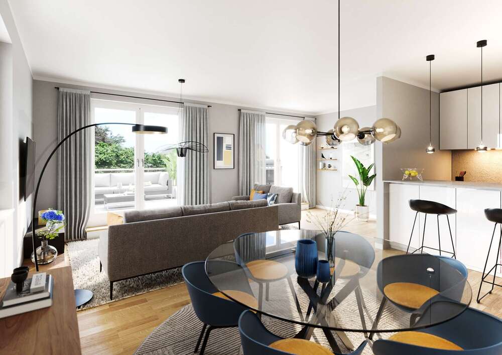 Thumbnail-Wohnung zum Kaufen in Langen (Hessen) 382.900,00 € 67.5 m²