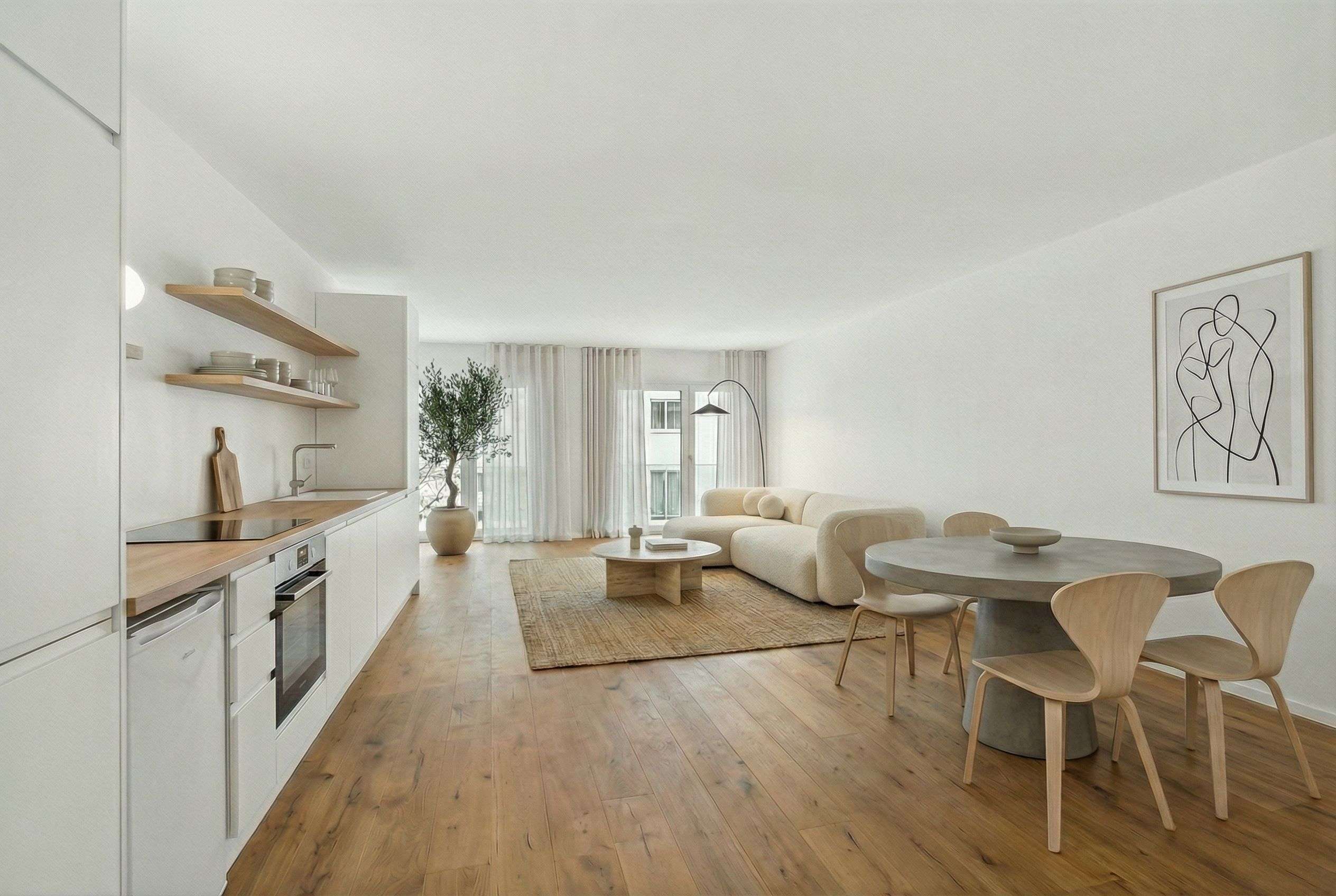 Thumbnail-Wohnung zum Kaufen in Düsseldorf - Zoo 1.295.000,00 € 112 m²