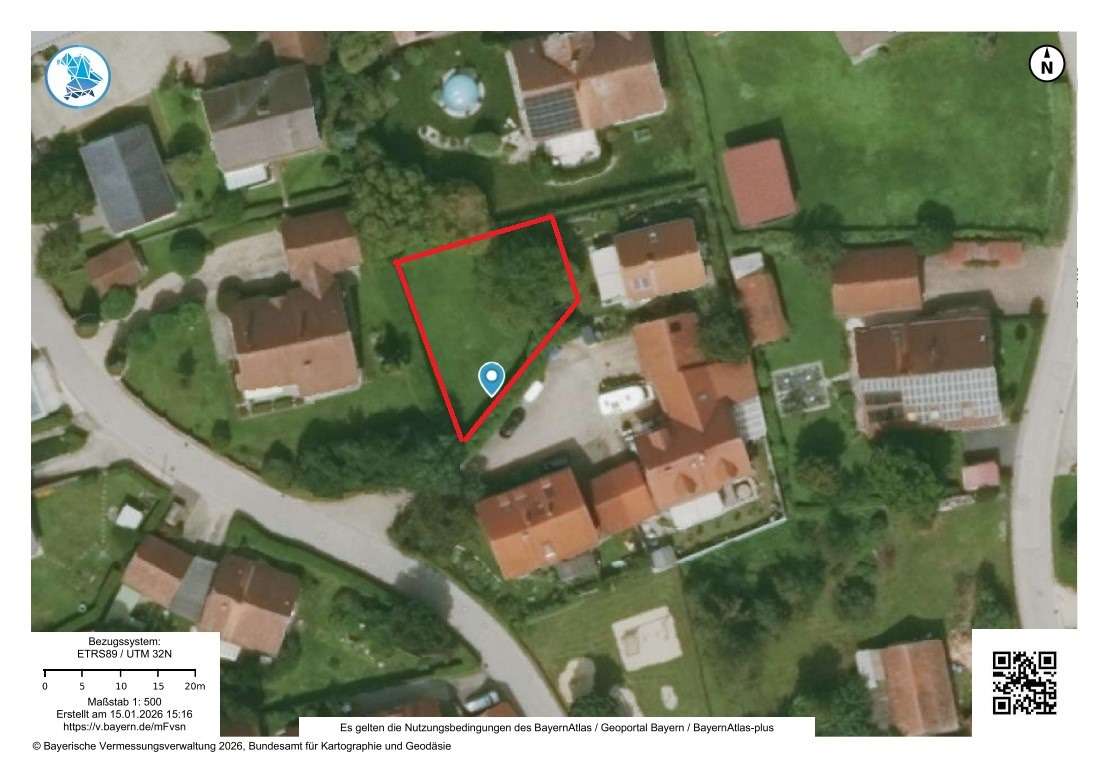 Thumbnail-Grundstück zu verkaufen in Zolling 255.000,00 € 477 m²