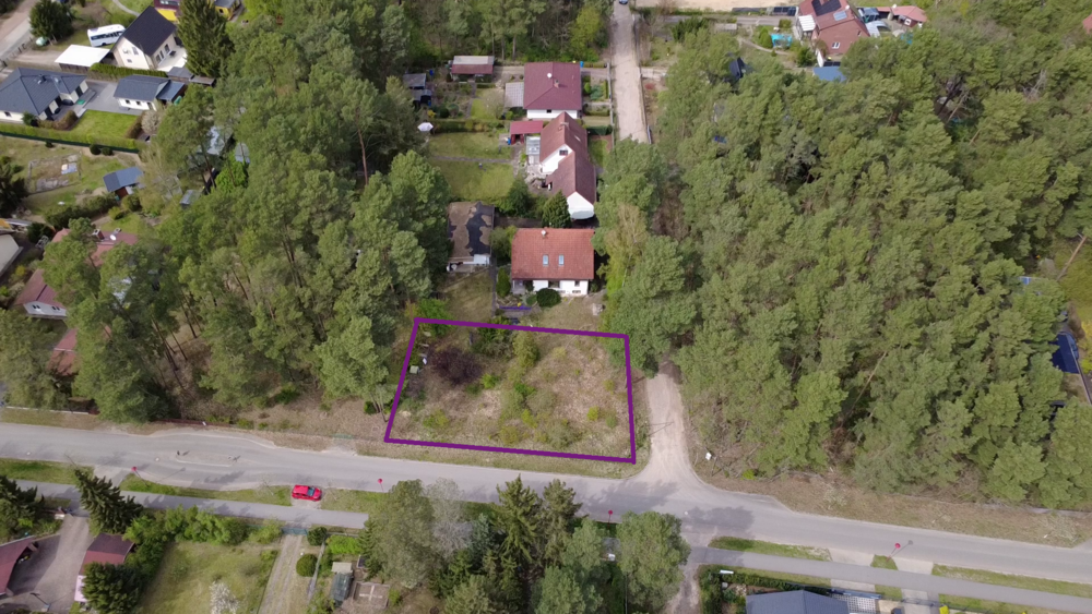Thumbnail-Grundstück zu verkaufen in Borkheide 110.000,00 € 610 m²