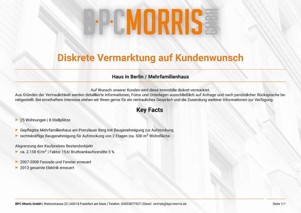 Thumbnail-Haus zum Kaufen in Berlin 3.200.000,00 € 1251 m²