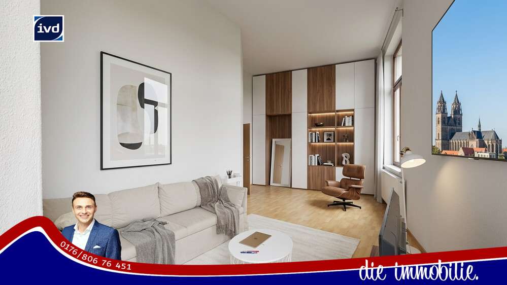 Thumbnail-Wohnung zum Kaufen in Magdeburg Altstadt 140.000,00 € 76.71 m²