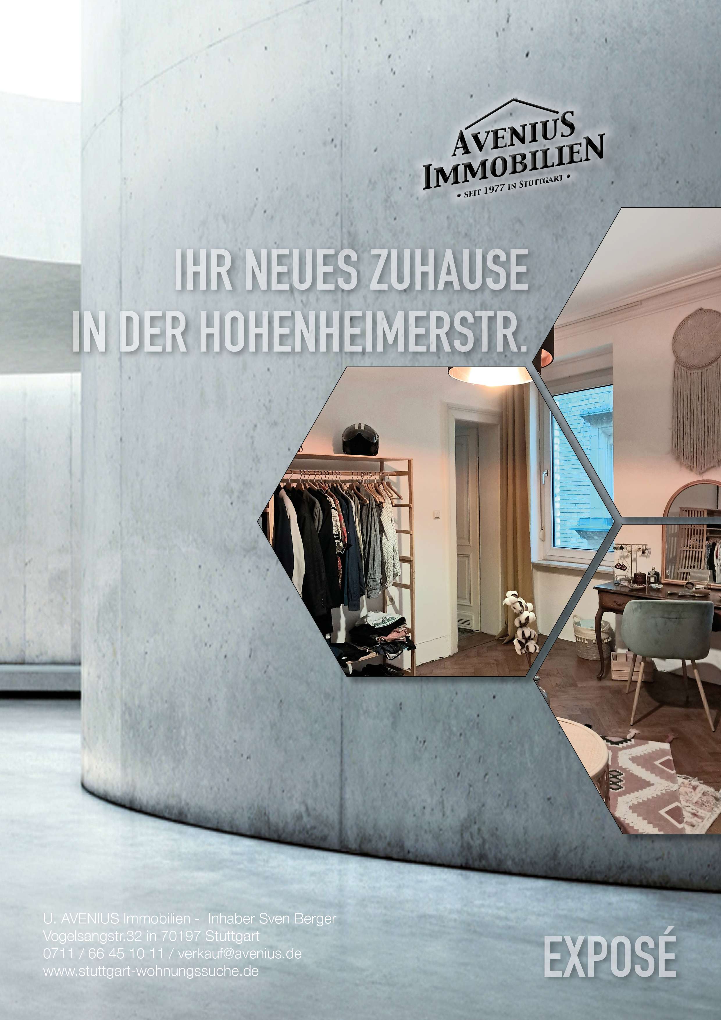 Thumbnail-Wohnung zum Mieten in Stuttgart 1.125,00 € 77 m²