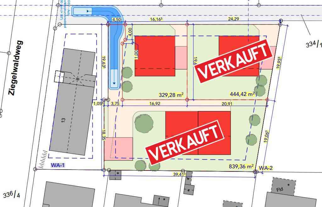 Thumbnail-Grundstück zu verkaufen in Groß-Umstadt 231.000,00 € 329.28 m²