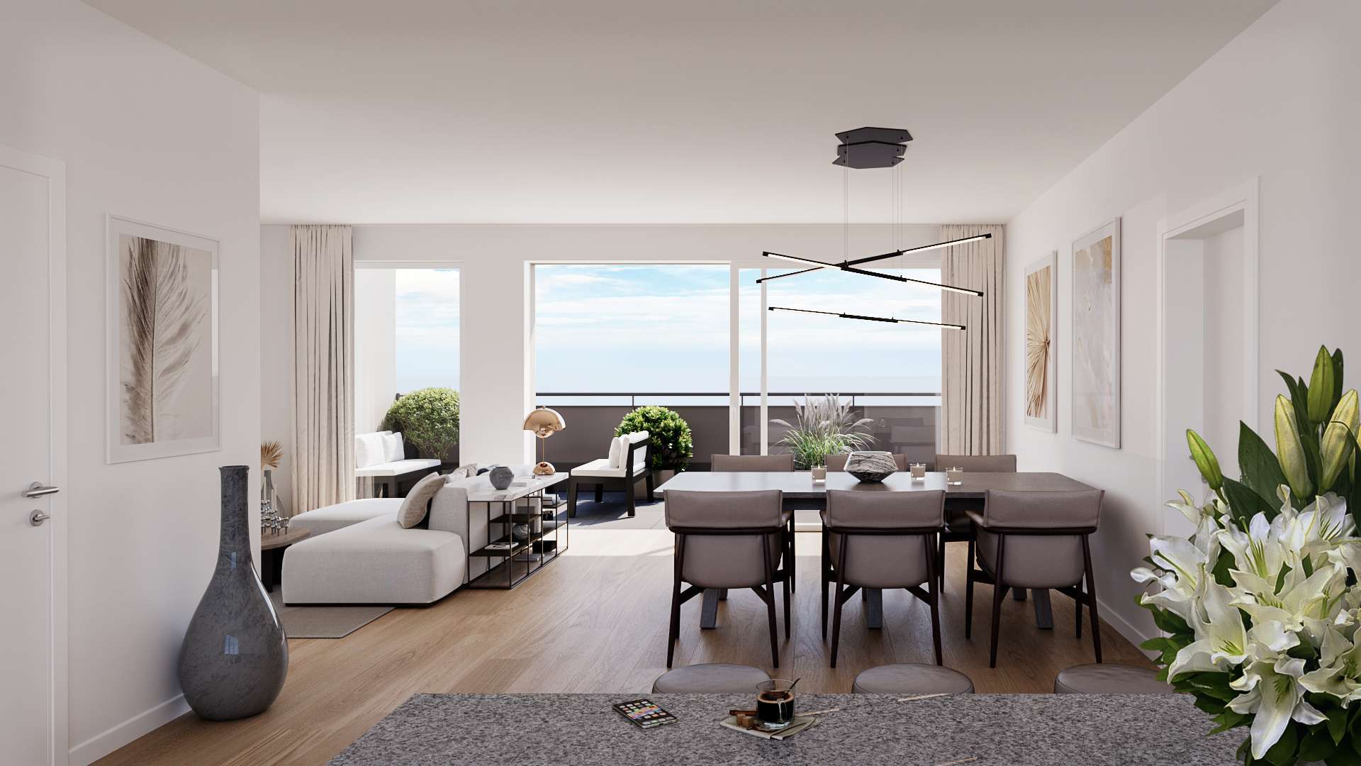 Thumbnail-Wohnung zum Kaufen in Fernwald 287.000,00 € 61.47 m²