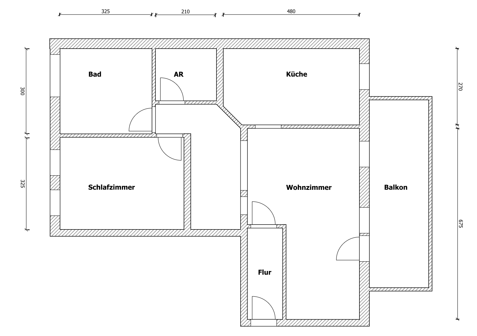 Thumbnail-Wohnung zum Mieten in Lichtenstein 460,00 € 79 m²