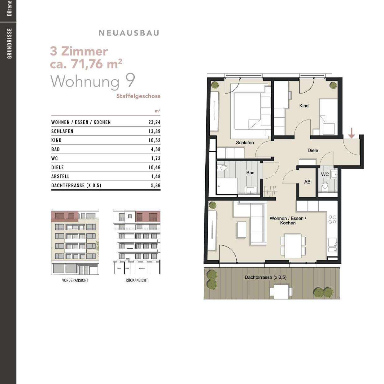 Thumbnail-Wohnung zum Kaufen in Köln 560.000,00 € 71.76 m²