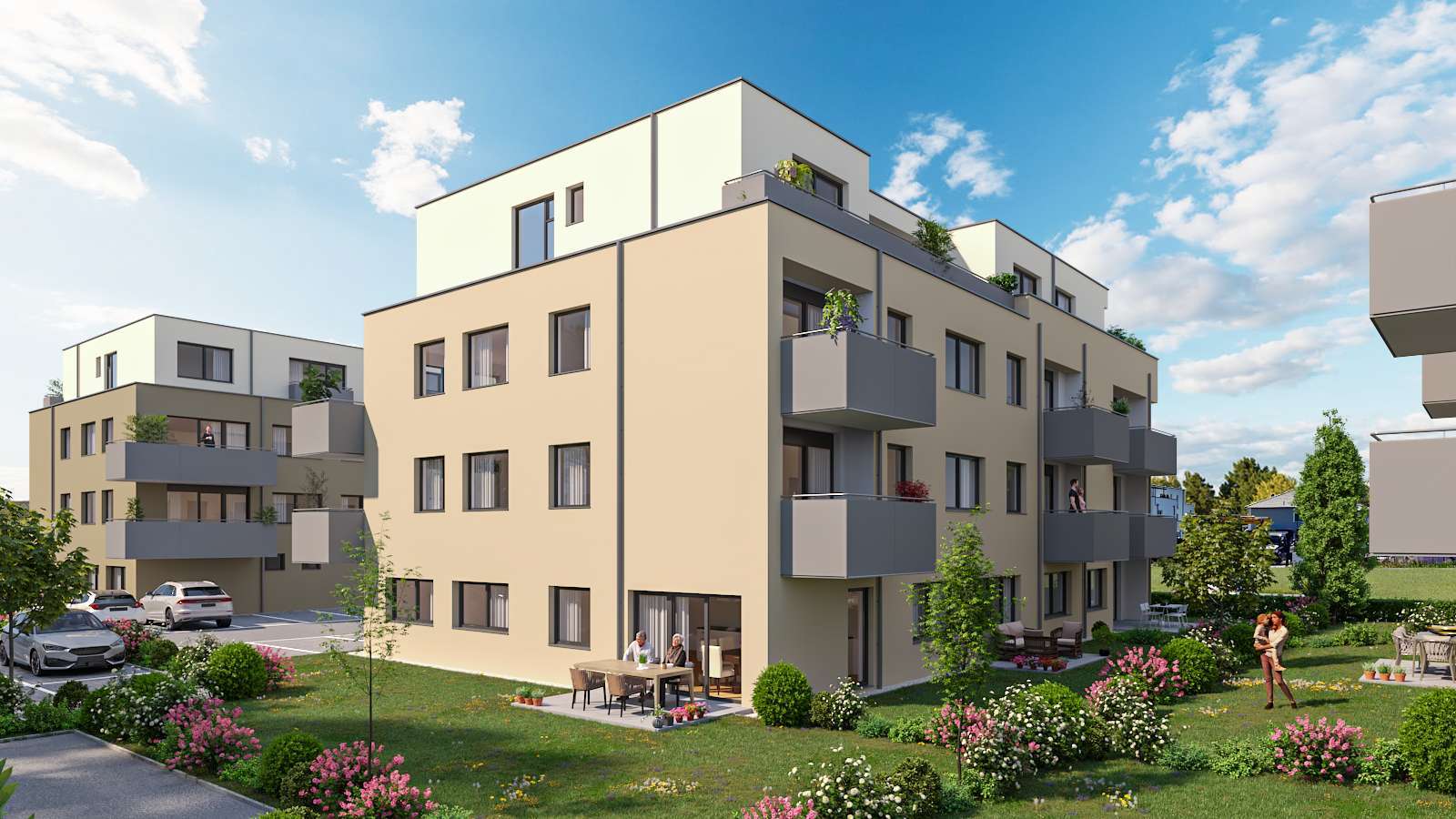 Thumbnail-Wohnung zum Kaufen in Fernwald 390.000,00 € 84.55 m²