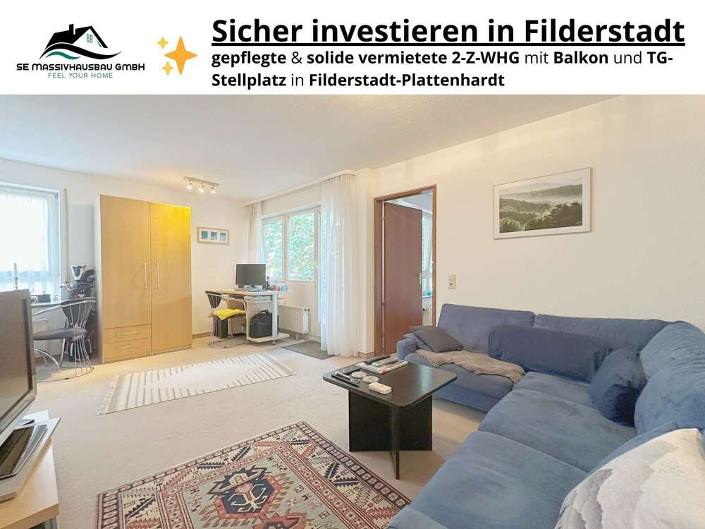 Thumbnail-Wohnung zum Kaufen in Filderstadt 183.000,00 € 43 m²