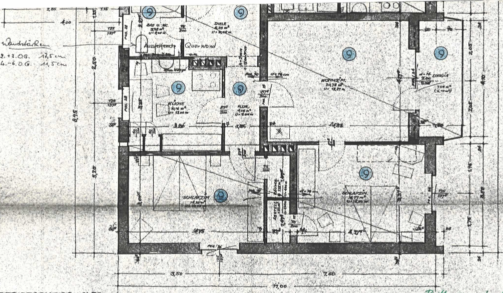 Thumbnail-Wohnung zum Mieten in Seelze 630,00 € 79 m²