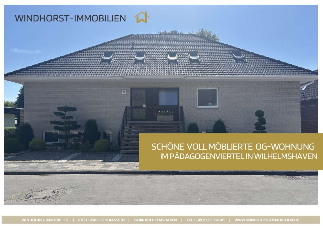 Thumbnail-Wohnung zum Mieten in Wilhelmshaven 1.500,00 € 170 m²