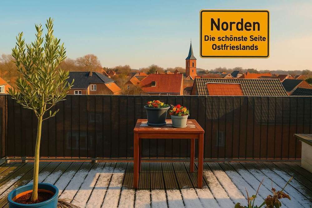 Thumbnail-Wohnung zum Mieten in Norden 896,00 € 112 m²