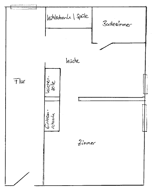 Thumbnail-Wohnung zum Mieten in Mainz 800,00 € 27.2 m²
