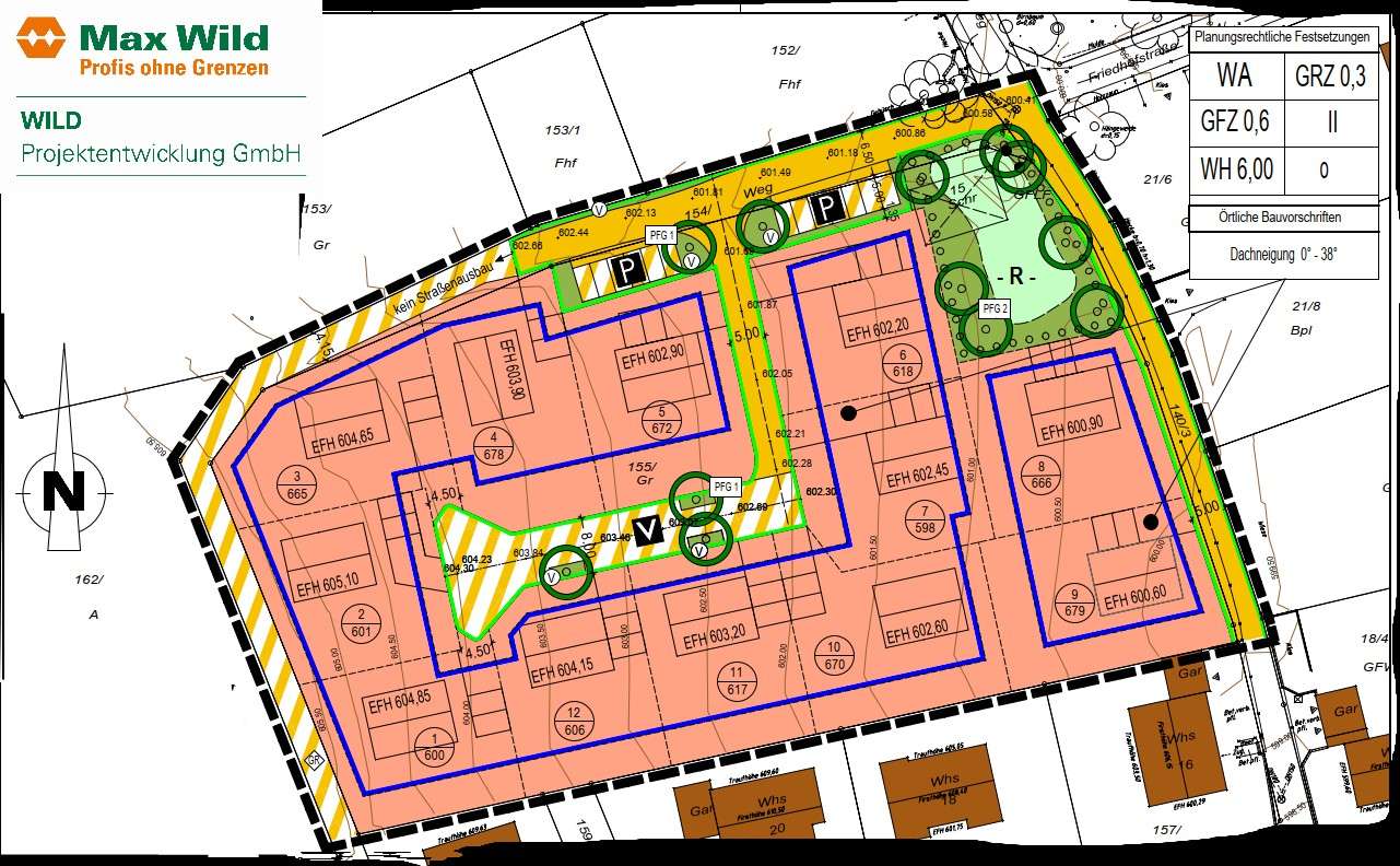 Thumbnail-Grundstück zu verkaufen in Ochsenhausen-Laubach 134.000,00 € 670 m²