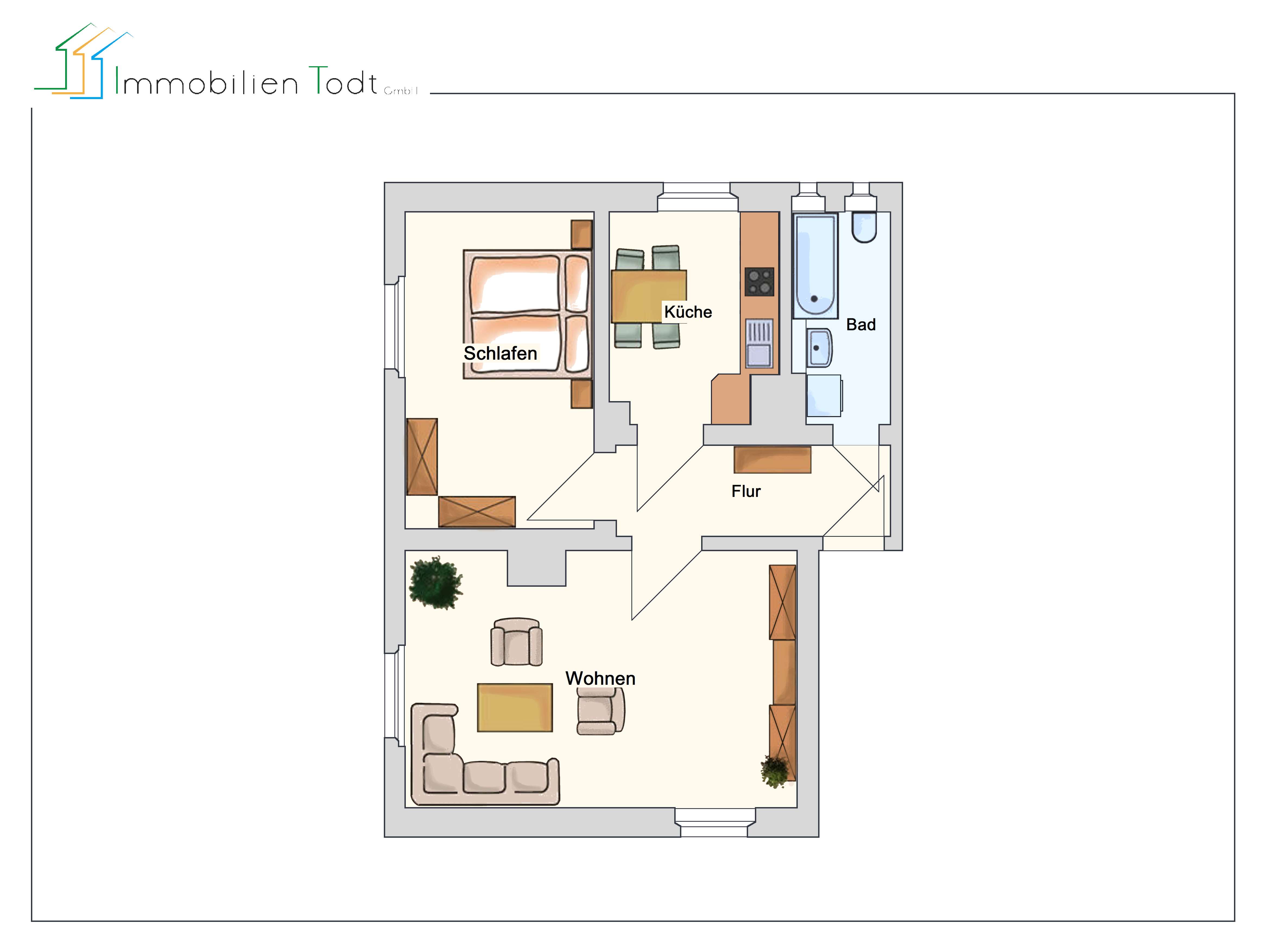 Thumbnail-Wohnung zum Kaufen in Plauen 29.000,00 € 61.7 m²