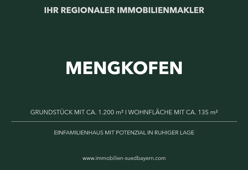 Thumbnail-Haus zum Kaufen in Mengkofen 295.000,00 € 135 m²