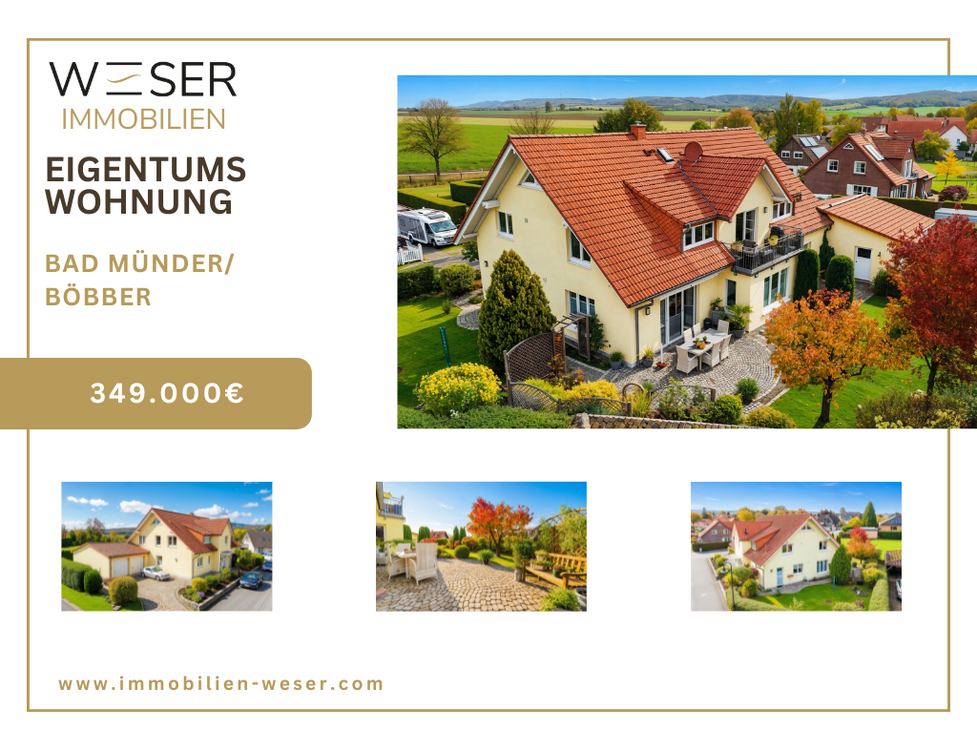 Thumbnail-Wohnung zum Kaufen in Bad Münder Am Deister 349.000,00 € 156.54 m²