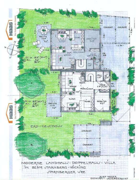 Thumbnail-Haus zum Kaufen in Starnberg 1.645.877,00 € 212.1 m²