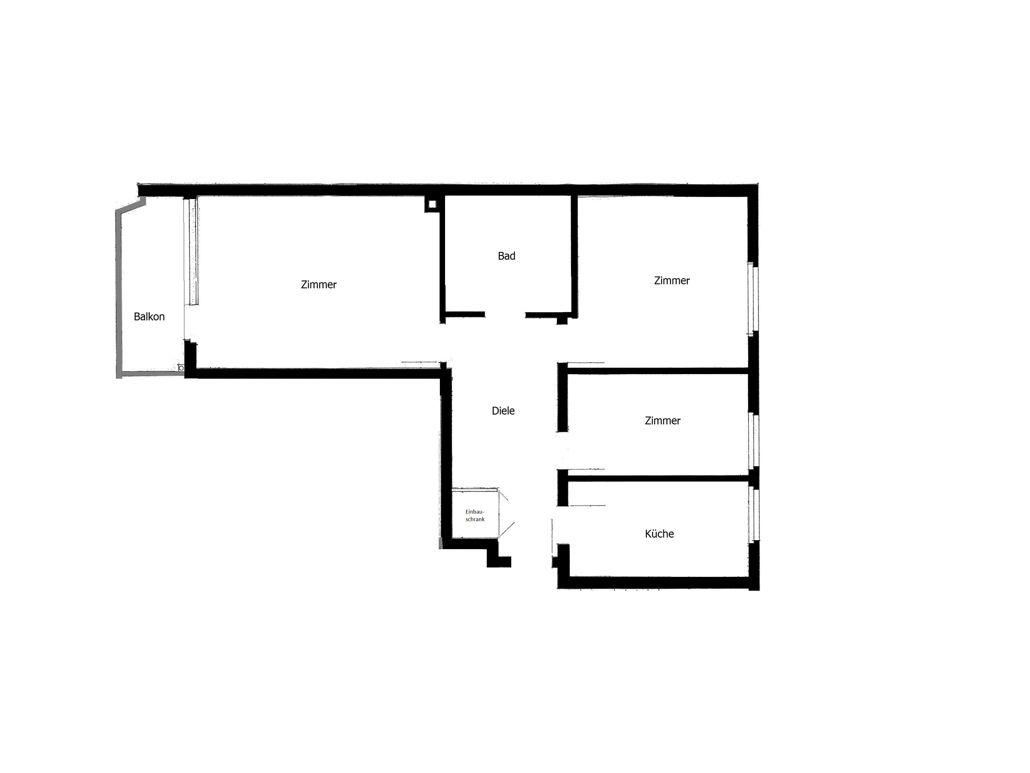 Thumbnail-Wohnung zum Mieten in Bonn 745,00 € 72 m²