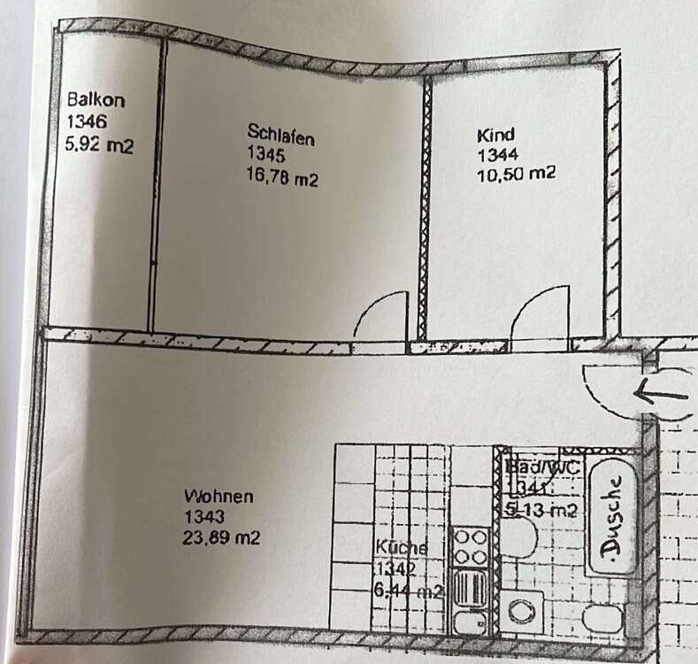 Thumbnail-Wohnung zum Kaufen in EislingenFils 182.000,00 € 65 m²