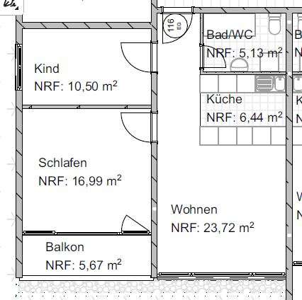 Thumbnail-Wohnung zum Kaufen in EislingenFils 163.000,00 € 65 m²