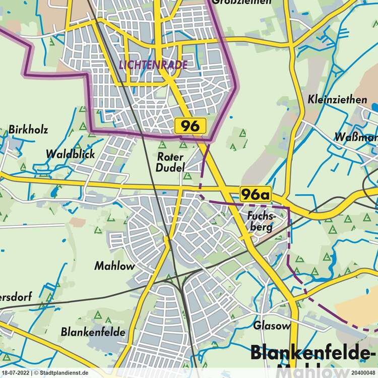 Thumbnail-Grundstück zu verkaufen in Mahlow 1.600.000,00 € 1407 m²