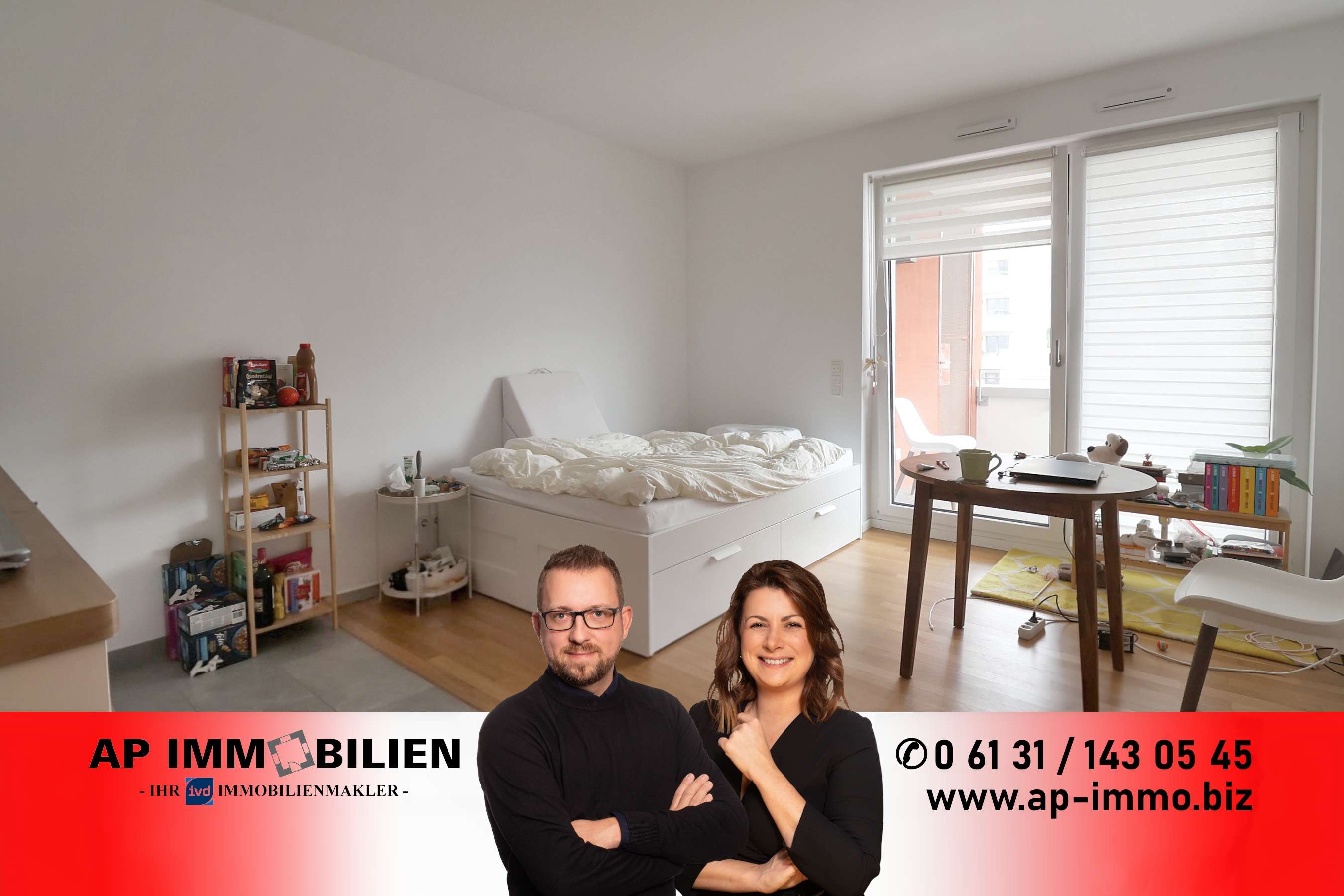Thumbnail-Wohnung zum Mieten in Frankfurt 915,00 € 39.01 m²