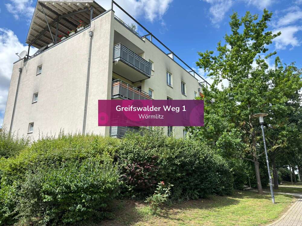 Thumbnail-Wohnung zum Mieten in Halle 470,00 € 57.72 m²