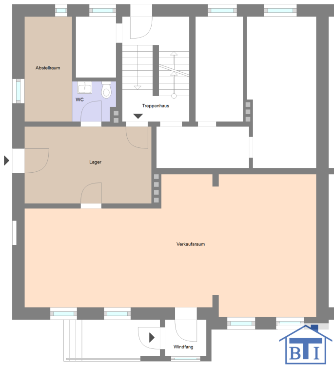 Thumbnail-Einzelhandel in Zittau 637,50 € 58.76 m²