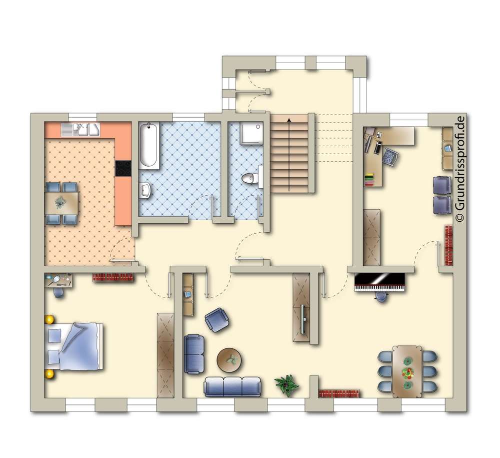 Thumbnail-Wohnung zum Mieten in Wilkau-Haßlau 675,00 € 112 m²