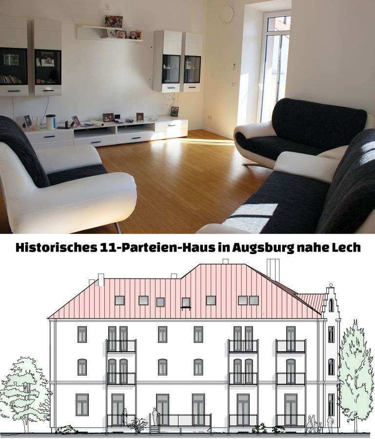 Thumbnail-Haus zum Kaufen in Augsburg 3.298.000,00 € 890.92 m²