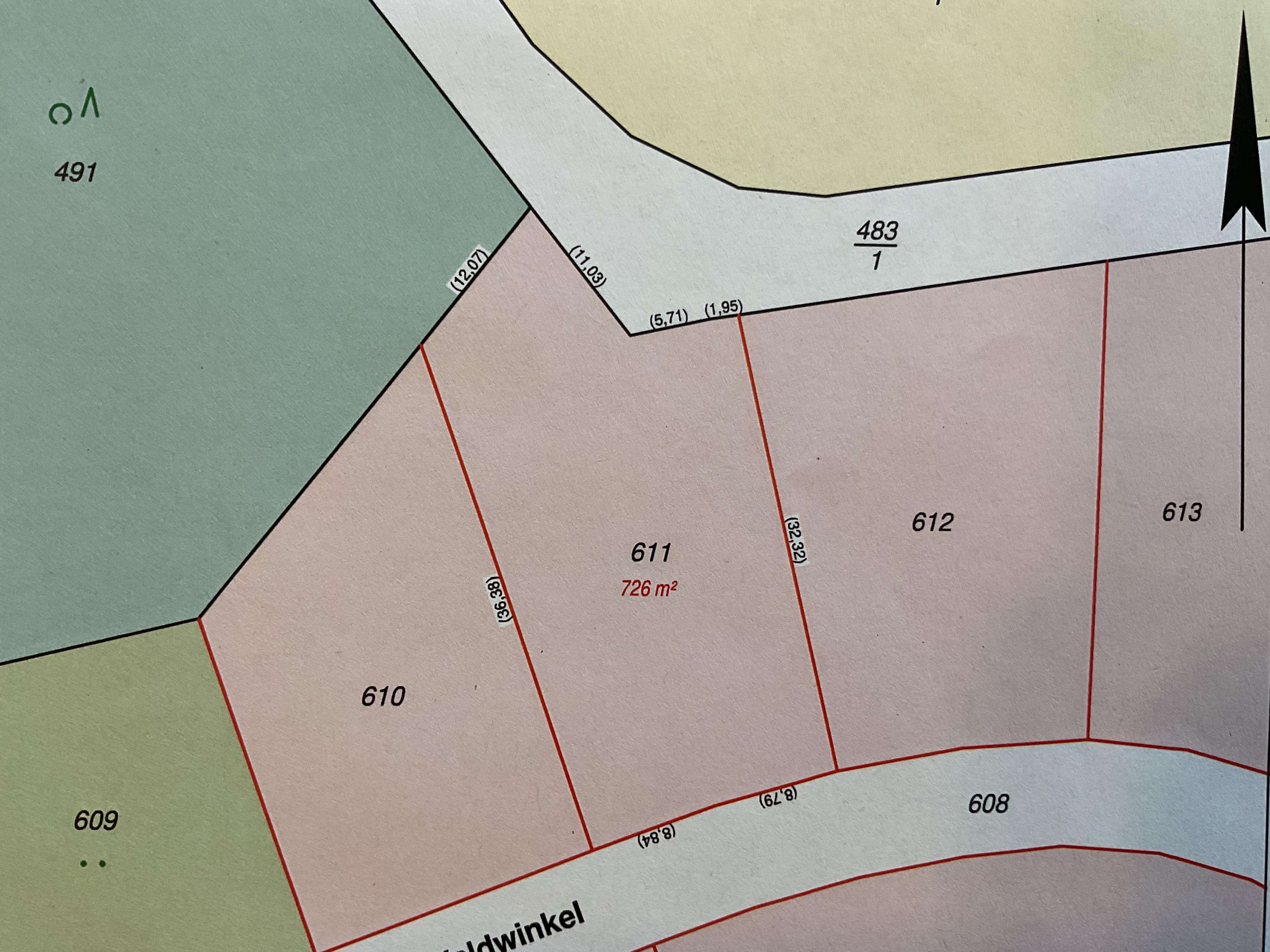 Thumbnail-Grundstück zu verkaufen in Bippen 71.874,00 € 726 m²