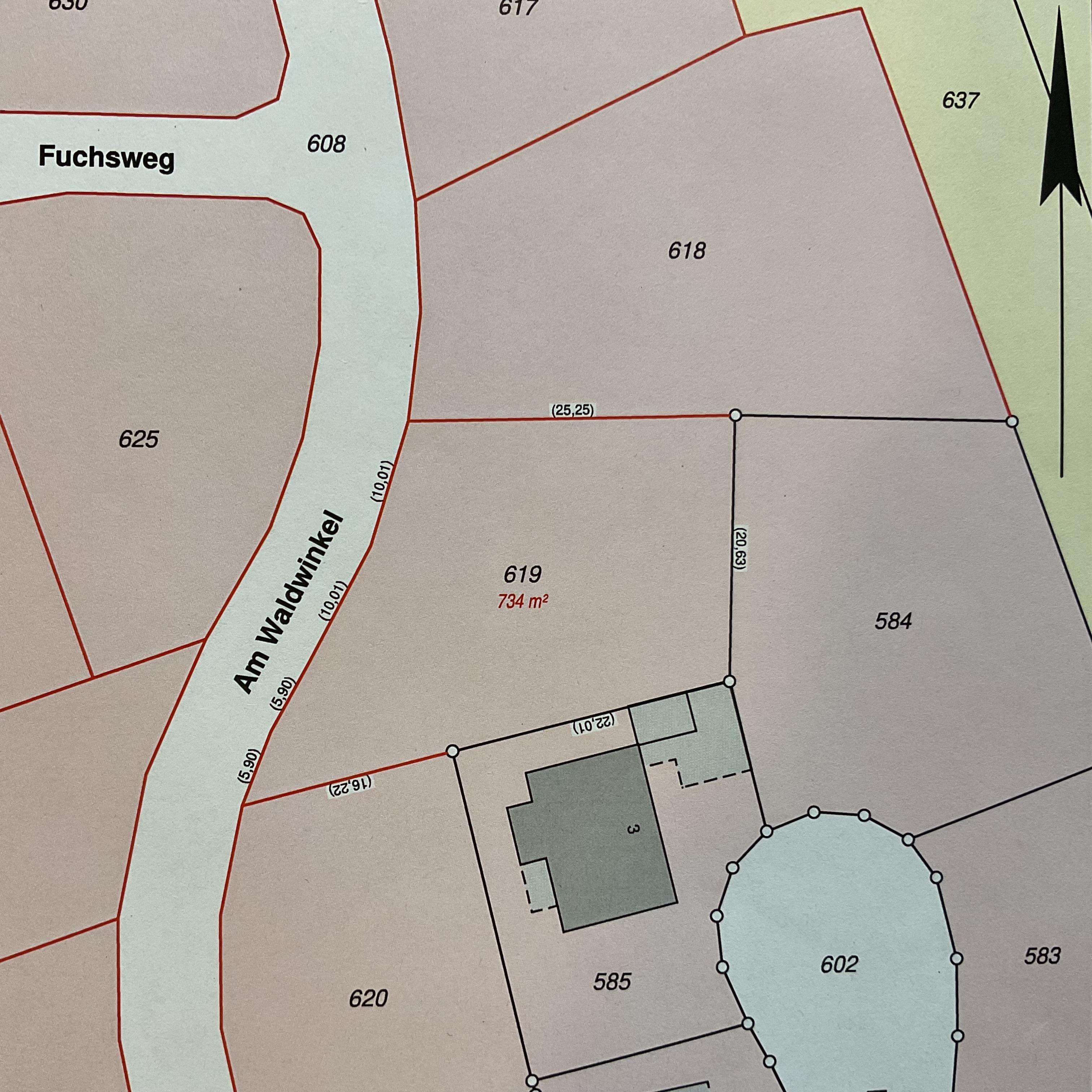 Thumbnail-Grundstück zu verkaufen in Bippen 84.410,00 € 734 m²