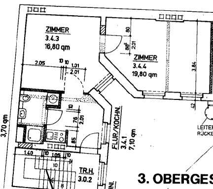 Thumbnail-Wohnung zum Mieten in Magdeburg 355,00 € 47.4 m²