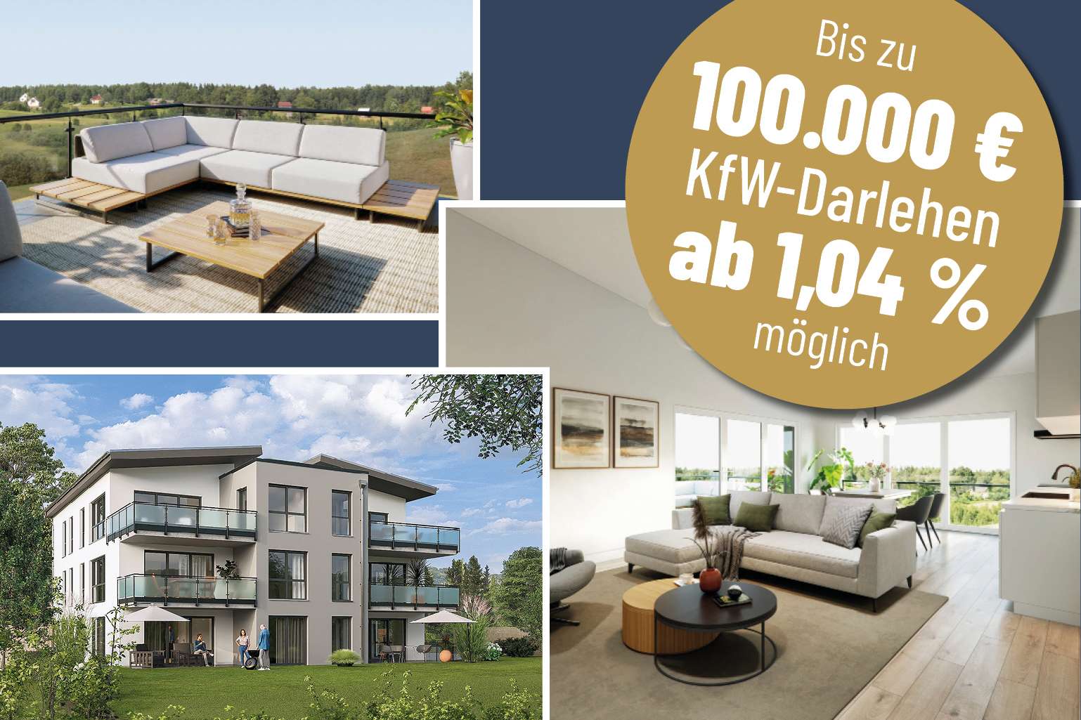 Thumbnail-Wohnung zum Kaufen in Vilshofen an der Donau 429.000,00 € 107.77 m²
