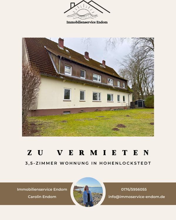 Thumbnail-Wohnung zum Mieten in Hohenlockstedt 500,00 € 70.72 m²