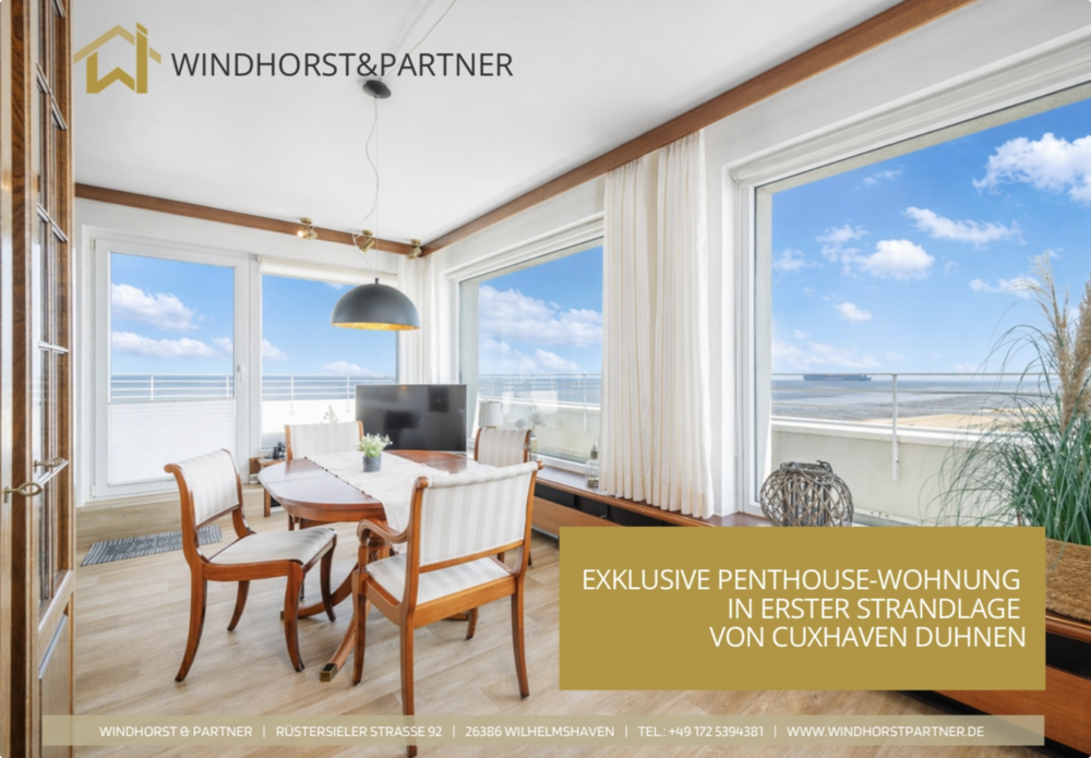 Thumbnail-Wohnung zum Kaufen in Cuxhaven-Duhnen 649.000,00 € 95 m²