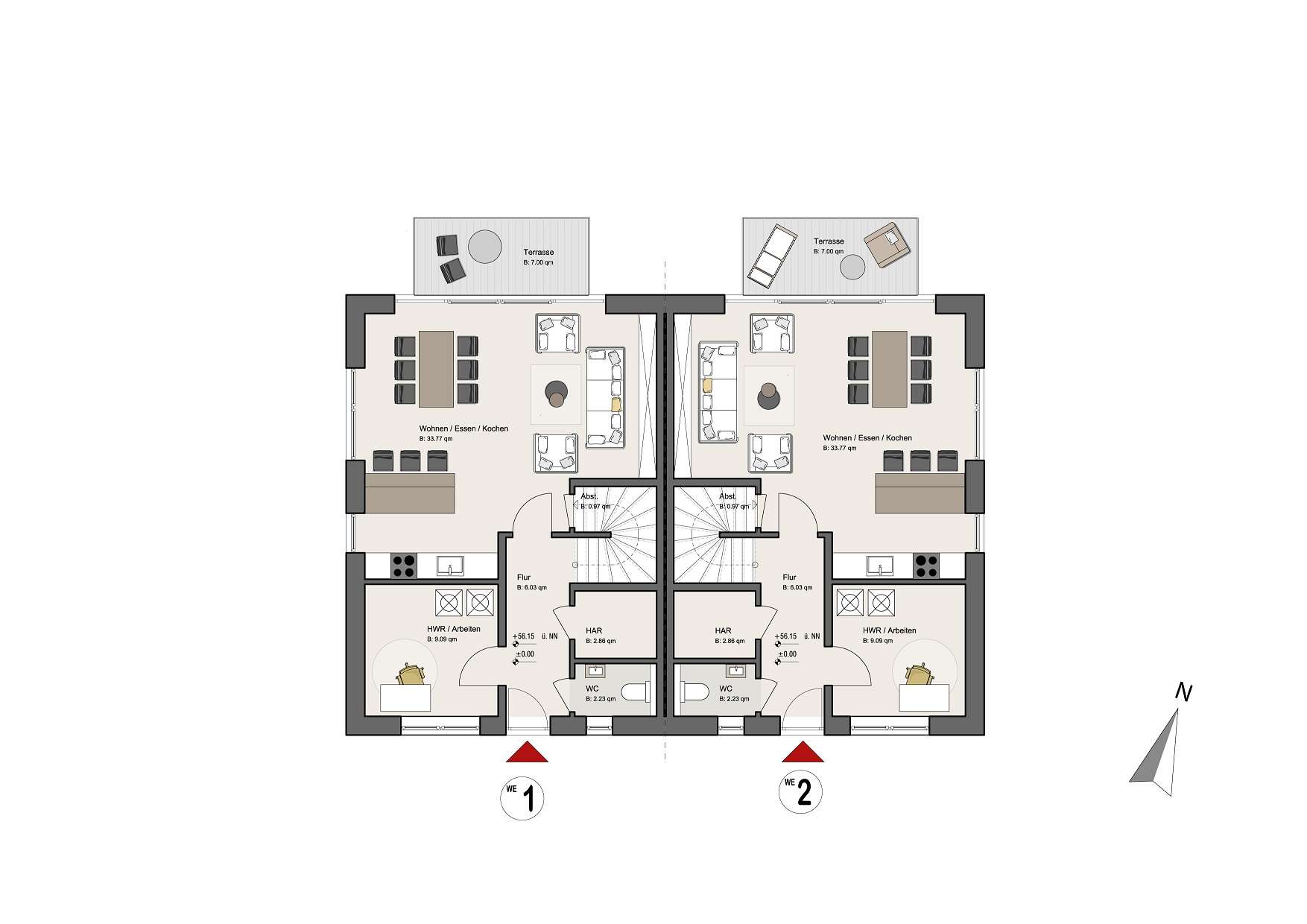 Thumbnail-Haus zum Kaufen in Münster 638.000,00 € 128 m²