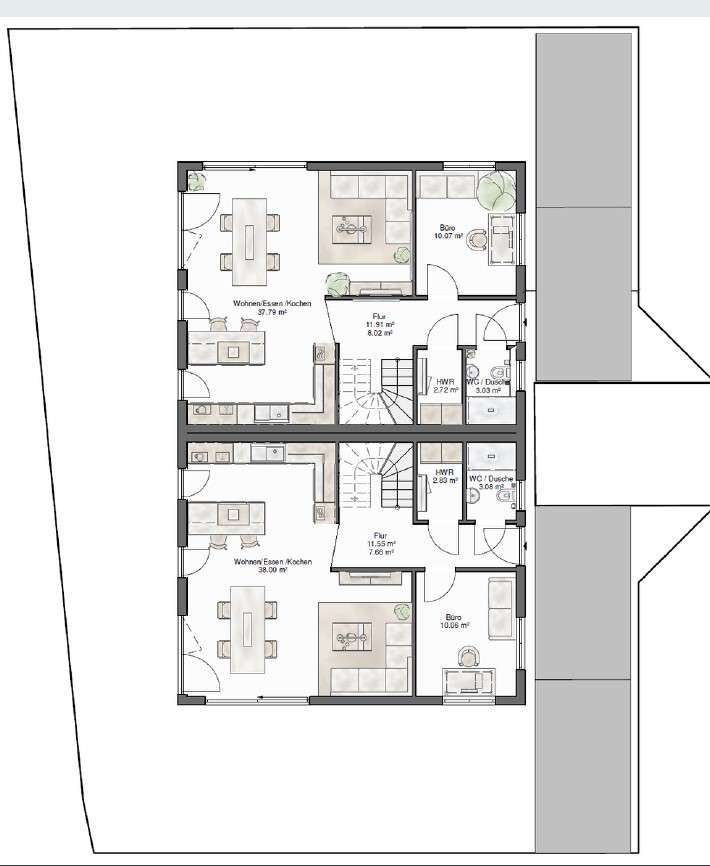 Thumbnail-Wohnung zum Mieten in Lampertheim 1.900,00 € 111 m²