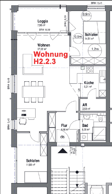 Thumbnail-Wohnung zum Mieten in Haltern am See 1.215,00 € 89.78 m²