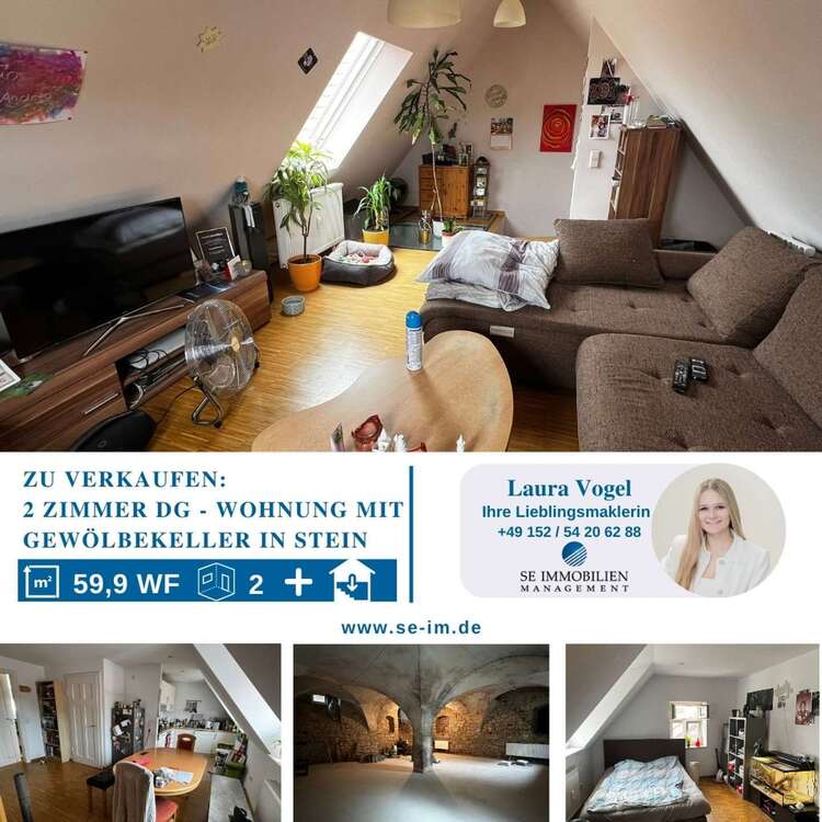 Thumbnail-Wohnung zum Kaufen in Königsbach-Stein 169.000,00 € 59.9 m²