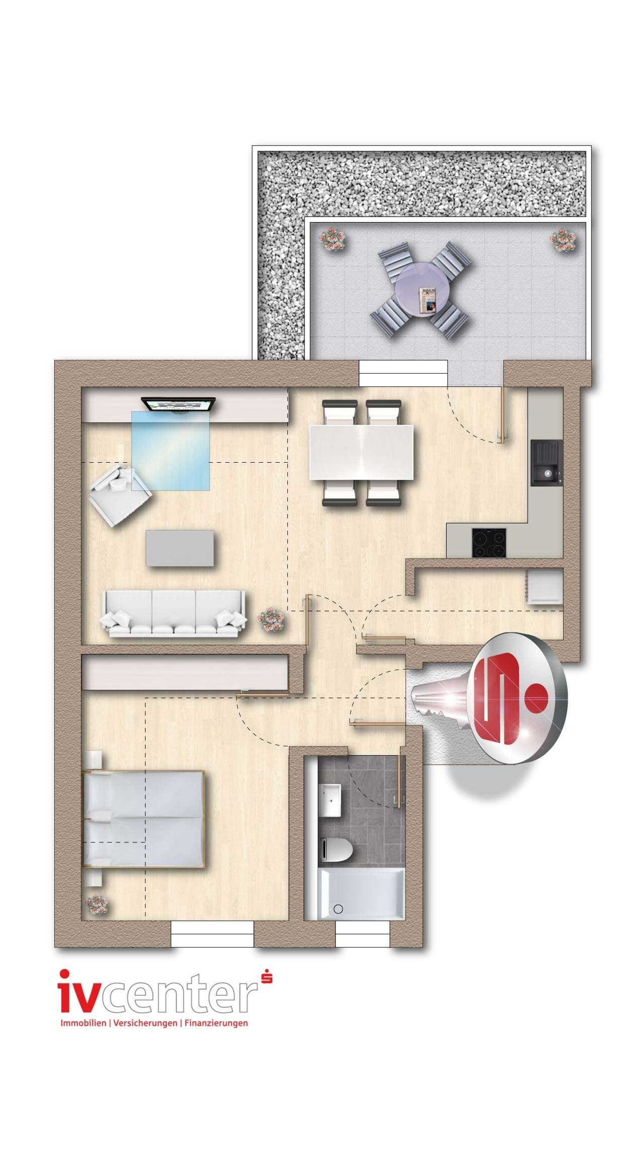 Thumbnail-Wohnung zum Kaufen in Rehlingen-Siersburg 239.577,00 € 61.43 m²