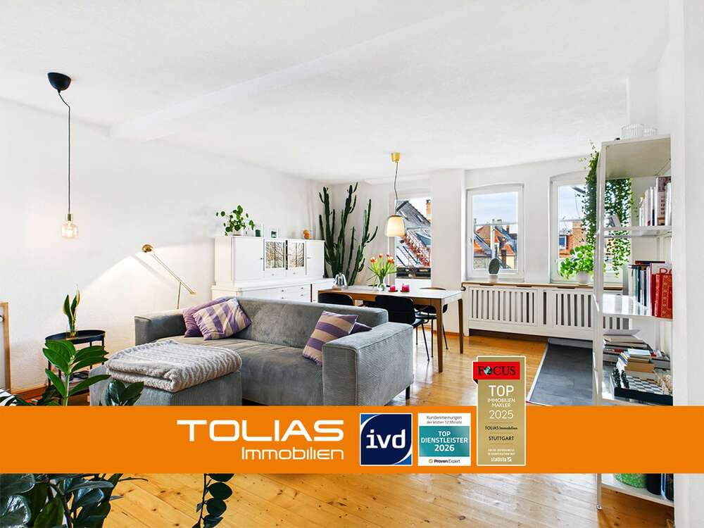 Thumbnail-Wohnung zum Kaufen in Stuttgart 370.000,00 € 72.28 m²